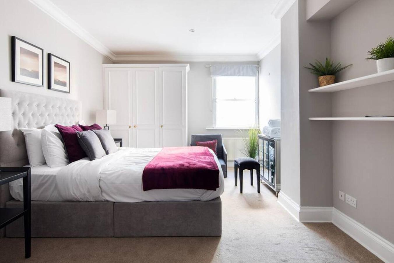 런던 Steps From Hyde Park 2Br 2Bath Sleeps 6 아파트 외부 사진